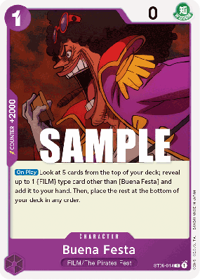 Carte One Piece Buena Festa ST05-014 C