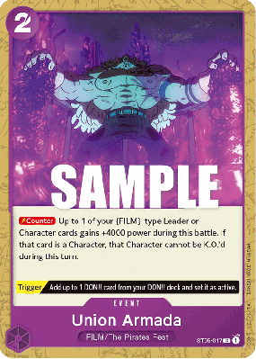 Carte One Piece Union Armada ST05-017 C