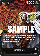 Carte One Piece Sakazuki ST06-001 L