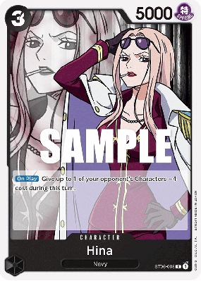 Carte One Piece Hina ST06-008 C