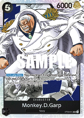 Carte One Piece Monkey D. Garp ST06-012 SR