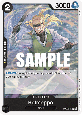 Carte One Piece Helmeppo ST06-010 C