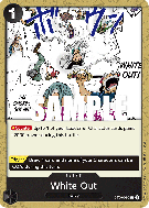 Carte One Piece White Out ST06-016 C