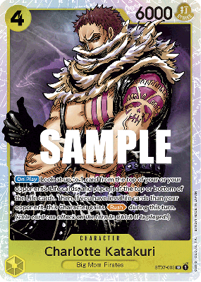 Carte One Piece Charlotte Katakuri ST07-003 SR