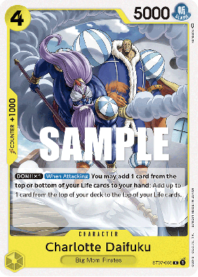 Carte One Piece Charlotte Daifuku ST07-005 C