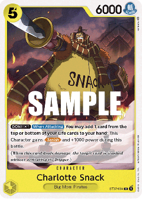 Carte One Piece Charlotte Snack ST07-004 C
