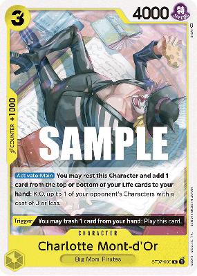 Carte One Piece Charlotte Mont-d'or ST07-009 C