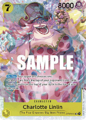 Carte One Piece Charlotte Linlin ST07-010 SR
