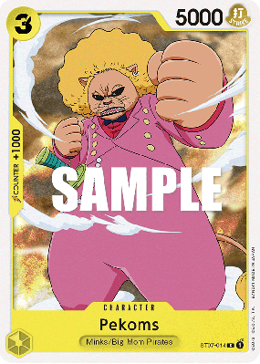Carte One Piece Pekoms ST07-014 C