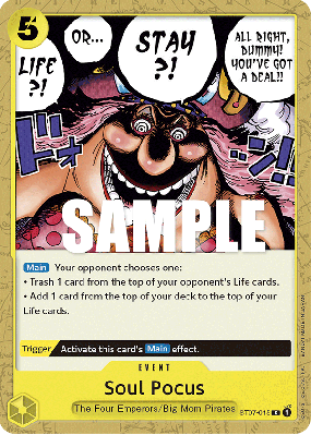 Carte One Piece Soul Pocus ST07-015 C