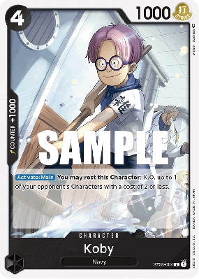 Carte One Piece Koby ST08-004 C