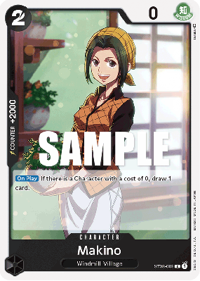 Carte One Piece Makino ST08-009 C