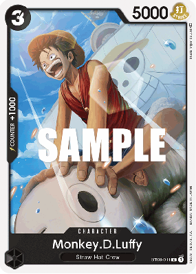 Carte One Piece Monkey D. Luffy ST08-011 C