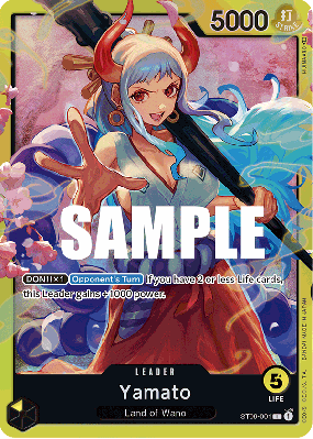Carte One Piece Yamato ST09-001 L