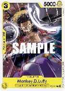 Carte One Piece Monkey D. Luffy ST09-011 C