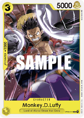 Carte One Piece Monkey D. Luffy ST09-011 C