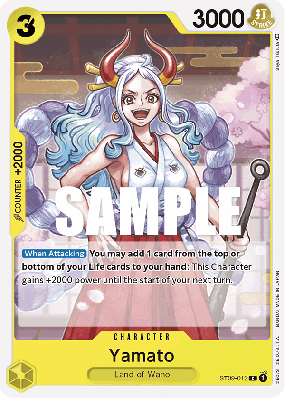 Carte One Piece Yamato ST09-012 C