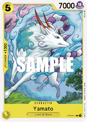 Carte One Piece Yamato ST09-013 C
