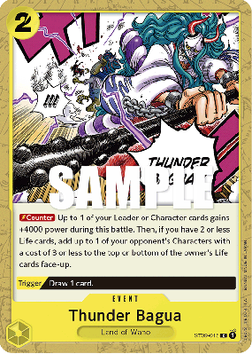 Carte One Piece Thunder Bagua ST09-015 C