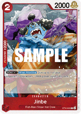 Carte One Piece Jinbe ST10-005 C