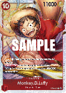 Carte One Piece Monkey D. Luffy ST10-006 SR