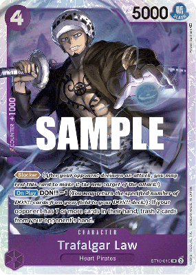 Carte One Piece Trafalgar Law ST10-010 SR