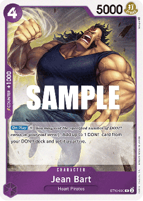 Carte One Piece Jean Bart ST10-009 C