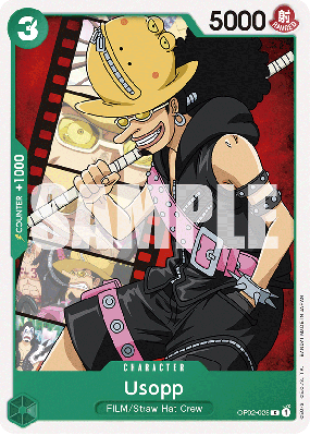 Carte One Piece Usopp OP02-028 C ST11