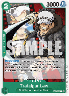Carte One Piece Trafalgar Law OP02-035 C ST11