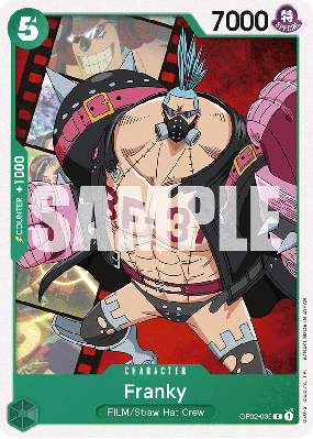 Carte One Piece Franky OP02-039 C ST11
