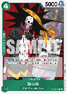 Carte One Piece Brook OP02-040 R ST11