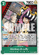 Carte One Piece Monkey D. Luffy OP02-041 R ST11
