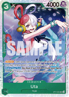 Carte One Piece Uta ST11-002 SR