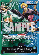 Carte One Piece Roronoa Zoro & Sanji ST12-001 L