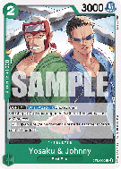 Carte One Piece Yosaku & Johnny ST12-006 C