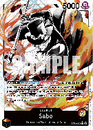 Carte One Piece Sabo ST13-001 L ALT ART