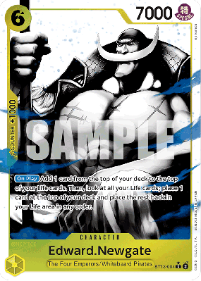 Carte One Piece Edward Newgate ST13-004 C ALT ART