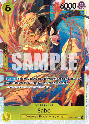Carte One Piece Sabo ST13-008 SR