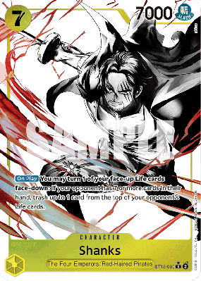 Carte One Piece Shanks ST13-009 C ALT ART