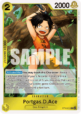 Carte One Piece Portgas D. Ace ST13-010 C