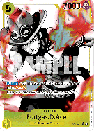 Carte One Piece Portgas D. Ace ST13-011 SR ALT ART