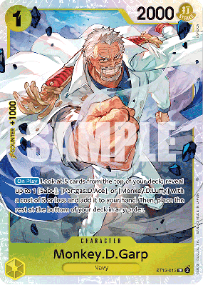 Carte One Piece Monkey D. Garp ST13-013 SR