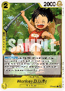Carte One Piece Monkey D. Luffy ST13-014 C