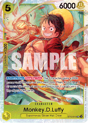 Carte One Piece Monkey D. Luffy ST13-015 SR