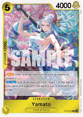 Carte One Piece Yamato ST13-016 C