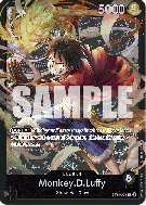 Carte One Piece Monkey D. Luffy ST14-001 L