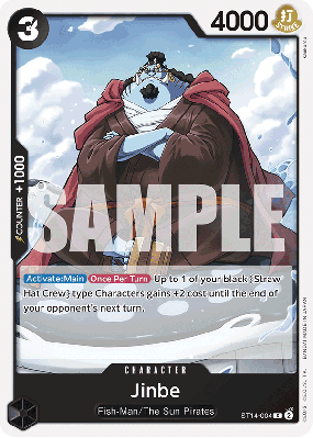 Carte One Piece Jinbe ST14-004 C