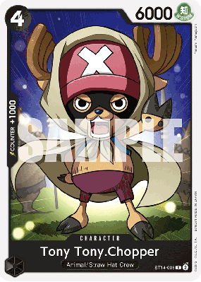 Carte One Piece Tony Tony Chopper ST14-005 C