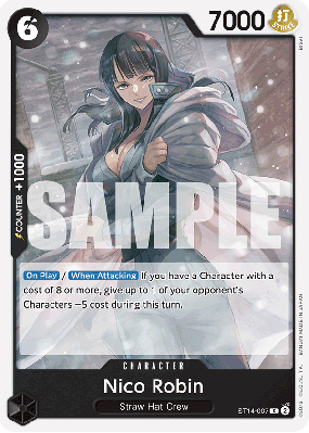 Carte One Piece Nico Robin ST14-007 C