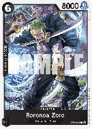 Carte One Piece Roronoa Zoro ST14-013 C